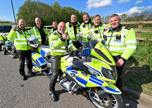 Police motorcyclists 