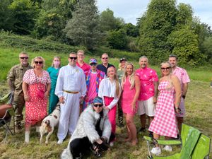 The Shropshire Chamber team from the 2024 race