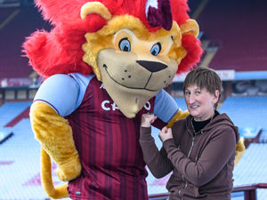 Supporting image for story: Doreen meets her match in mascot ahead of panto