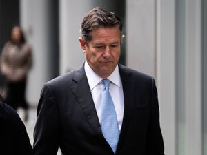 Jes Staley outside the Rolls Building in London (James Manning/PA)