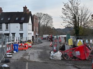 Supporting image for story: End is in sight for £10m flood defence project in West Midlands town