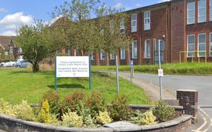 Llandrindod Wells War Memorial hospital. From Google Streetview