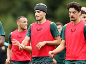 Supporting image for story: Wolves striker Raul Jimenez ready for return to pitch