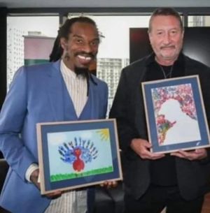 Benjamin Zephania and Steven Knight at Acorns in Selly Oak