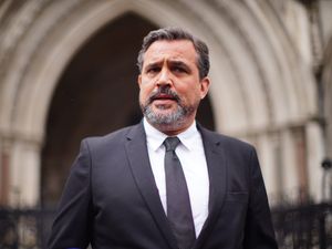 Solicitor Matthew Jury speaking outside the Royal Courts Of Justice in London on Tuesday (James Manning/PA)