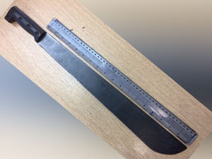 Supporting image for story: Massive machete seized after Wolverhampton city centre row