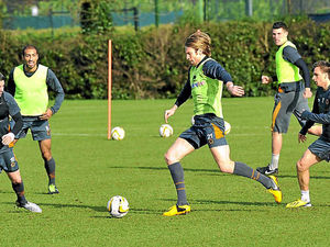 Supporting image for story: Wolves get in training for trip to Derby County