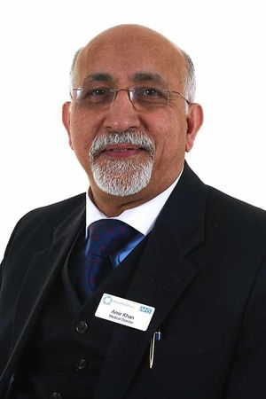 Apology – trust medical director Amir Khan