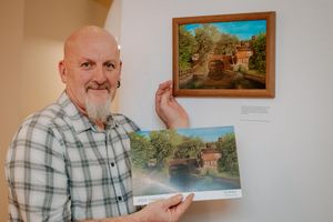 Front cover winner Dave Hughes from Brookside