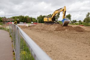 Work started on the new store earlier this year
