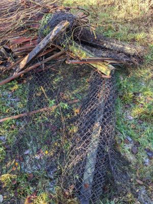 Fly-tipped rubbish. Photo: Telford & Wrekin Council.