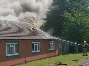 Supporting image for story: Fire crews tackle blaze at residential property in Burntwood 
