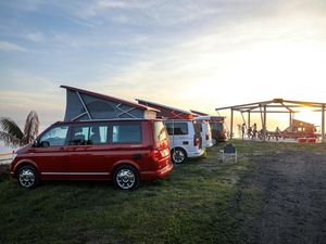 Supporting image for story: Hotel California: We spend three days in VW’s iconic campervan