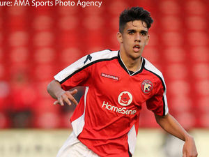 Supporting image for story: Walsall teenager Jordan Sangha completes loan switch to Telford