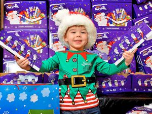 Supporting image for story: What a little superstar: Two-year-old gets gifts for those less fortunate after video appeal goes viral