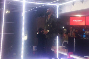 Supporting image for story: WATCH AGAIN: Tinie Tempah plays surprise gig at McDonald's in Walsall