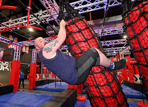 There are a range of obstacles which James found challenging