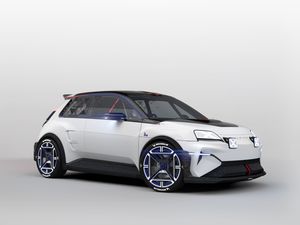 Supporting image for story: Alpine’s A290 Beta unveiled as futuristic electric hot hatch concept