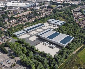 A CGI of how Foundry Business Park will look. PIC: West Midlands Combined Authority