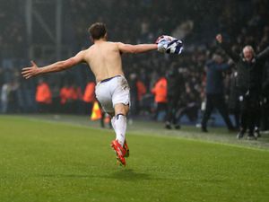 Supporting image for story: West Brom 2 Sheffield Wednesday 1: Drama with Molumby hero and Bartley dismissed in late win