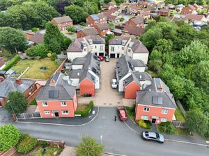 The development featuring 10 homes in Dawley, Telford. Picture: Mannleys Sales & Lettings/Rightmove