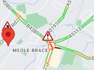 Supporting image for story: Medics called to crash near busy Shrewsbury traffic island