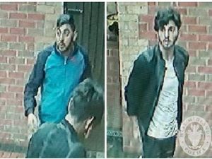Supporting image for story: CCTV images released after would-be burglars use crowbar at West Bromwich property