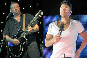 Supporting image for story: Who is this mysterious man? Peter Andre's older brother plays Wednesbury concert