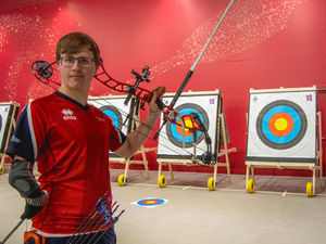 Supporting image for story: Olympic and Paralympic archers’ stage 24-hour charity shoot