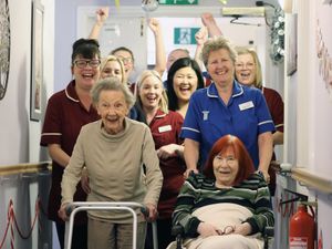 Supporting image for story: Newport care home residents walking a mile a day this month for charity