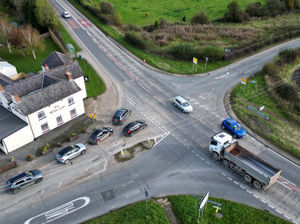 Helen Morgan MP is campaigning for safety measures to be implemented at the Llynclys crossroads