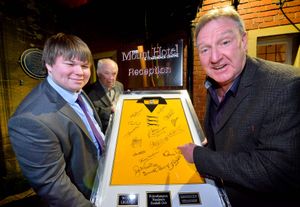 Steve Daley and Terry Wharton at the event