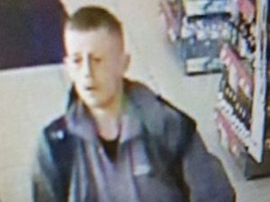 Supporting image for story: Man wanted over petrol station robbery