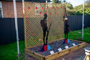 We Are Veterans Shrewsbury’s memorial garden 