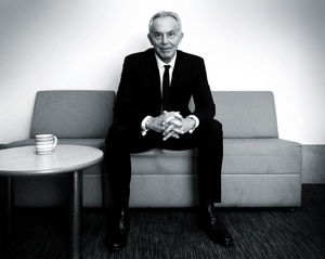 Tony Blair was speaking at the Bob Jones Community Hub in Wolverhampton