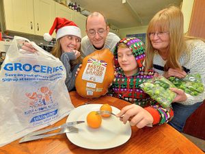 Supporting image for story: Friends help to save Christmas for Telford family