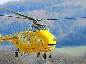 Supporting image for story: Last ever Whirlwind helicopter to share the skies with Red Arrows at Welshpool air show