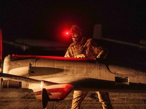 Supporting image for story: Ukraine says it has hit a major Russian oil refinery with long-range drones