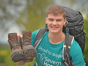 Supporting image for story: Shropshire teenager on track to complete epic trek from Land's End to John O'Groats 