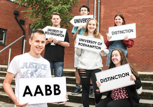 Halesowen College students say they are heading in the right direction