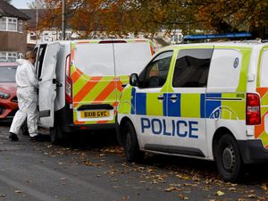 Supporting image for story: In Pictures: Police on scene of another overnight Wolverhampton shooting as murder investigation launched