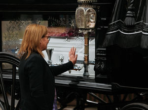 Supporting image for story: Mourners fill church for funeral of 'gorgeous young woman' killed in Telford crash