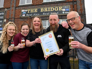Supporting image for story: Much-loved Cannock pub wins pub of the year award