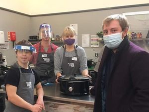 Supporting image for story: Newport community cafe gifted slow cooker through town councillor's allowance