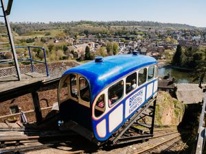 Supporting image for story: Cliff railway closed after rain damages nearby power cables