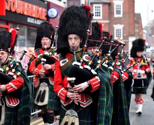 The Shirley Pipe Band