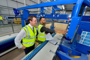 Housing Secretary Robert Jenrick visiting LoCal Homes in Walsall