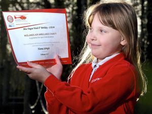 Supporting image for story: Teigan, seven, gives up birthday gifts for charity cash two years in a row