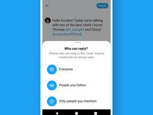 Supporting image for story: Twitter starts testing new controls allowing users to limit who can reply