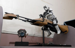 An Imperial speeder bike